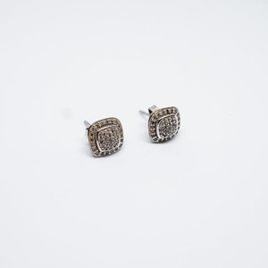 David Yurman Petite Albion Full Pavé Earrings